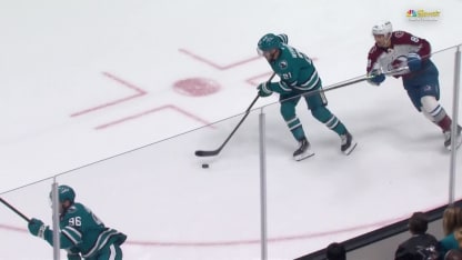 COL@SJS: Kurashev scores goal against Mackenzie Blackwood