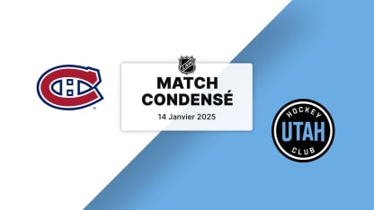 Match condensé : Canadiens @ Club de hockey de l'Utah 14/01/2025