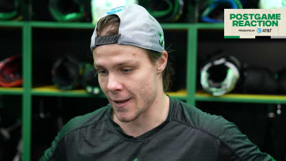 DAL@FLA Global Series Postgame: Miro Heiskanen