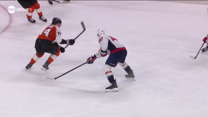 WSH@PHI: Zegras scores goal against Logan Thompson