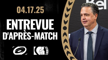 Travis Green dispo médias d'après-match contre CAR