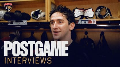 FLA vs. BOS: Samoskevich (Postgame)