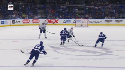 TOR@TBL: Knies scores goal against Andrei Vasilevskiy