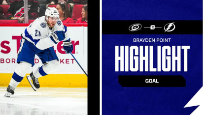 TBL at CAR | Point's PPG ties it again