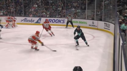 ANA@SEA: Dunn scores goal against Lukas Dostal