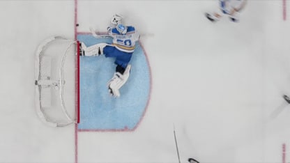 STL@CAR: Binnington with a great save against Sebastian Aho