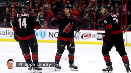 Williams Aho Slavin badge Landry