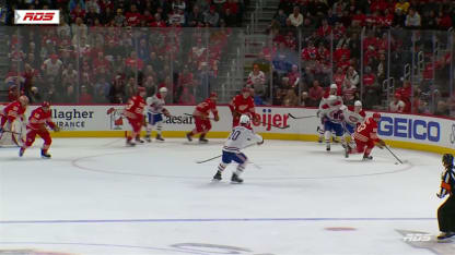 MTL@DET: Copp (DET) marque un but dans un filet désert