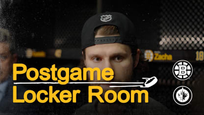 Locker Room Raw: Zacha, Reichel, Arvidsson, & Aspirot