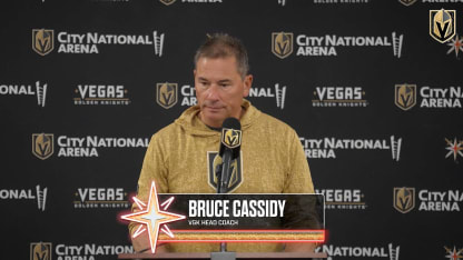 Bruce Cassidy Pregame 10/22