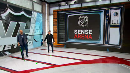 NHL Sense Arena: Puck Handling with your Head Up