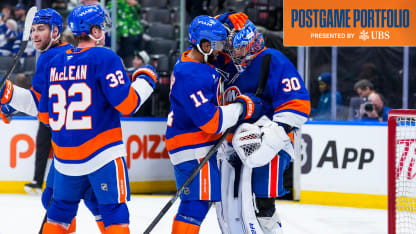 UBS Postgame Photos: Islanders 2, Sharks 1 OT