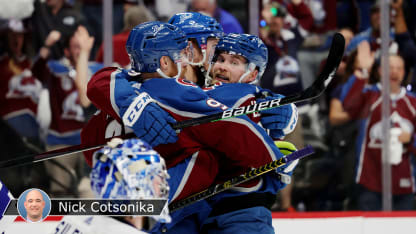 Mikko Rantanen, Artturi Lehkonen team up for Colorado Avalanche in Stanley Cup Final