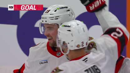 Batherson's 20th goal of season