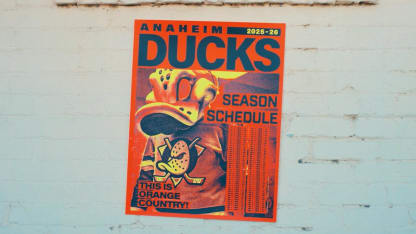 Ducks 2025-26 Schedule Release