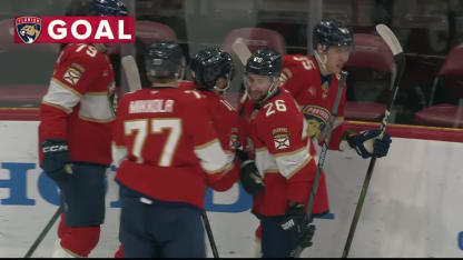 FLA vs. BUF: Vilmanis breaks ice early