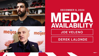 Joe Veleno, Derek Lalonde Morning Skate Media