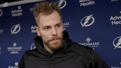 Erik Cernak | Postgame vs Vancouver Canucks