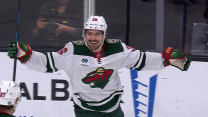 Zuccarello breaks the ice on breakaway