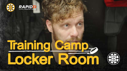 Camp Raw: David Pastrnak and Charlie McAvoy