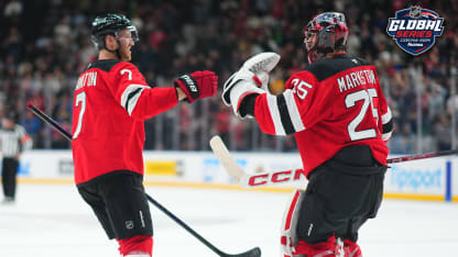 New Jersey Devils inledde Global Series med seger