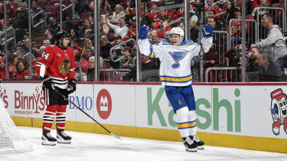 Stenberg capitalizes on turnover for first NHL goal