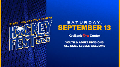 buffalo sabres hockeyfest fan fest september 2025