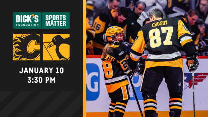 Penguins to Auction Off Green Jerseys on Saturday to Support The DICK’S Sporting Goods Foundation Sports Matter Program