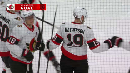 Batherson nets his 30th goal of season