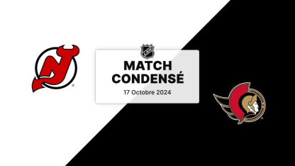 Match condensé: NJD @ OTT 17/10/24