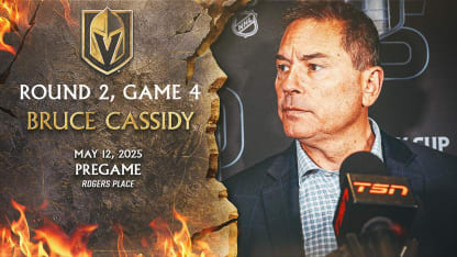  Round 2, Game 4 | Bruce Cassidy Pregame