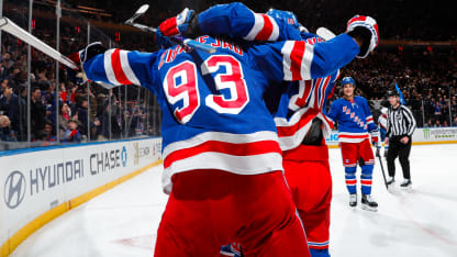 New York Rangers regresaron con remontada y siguen la cima divisional