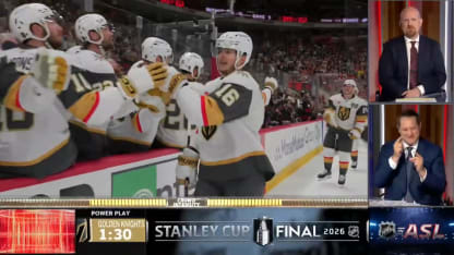 Dorofeyev's PPG breaks the ice in Game 5 (ASL Cast)