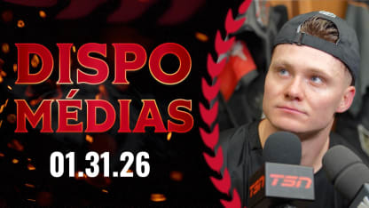 Tim Stützle dispo médias avant le match contre NJD