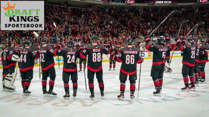 Hurricanes Conference finals DrafKings odds with bug