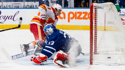 Gaudreau OT goal vs Rittich