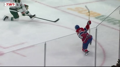 Hutson blasts in a one-timer