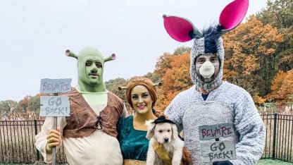 Shrek halloween group sidekick