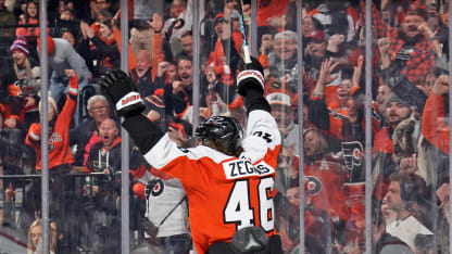 Zegras starts off Flyers