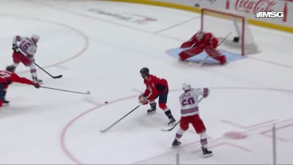NYR@WSH: Trocheck scores goal against Logan Thompson