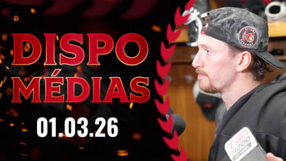 Thomas Chabot dispo média avant le match contre WPG