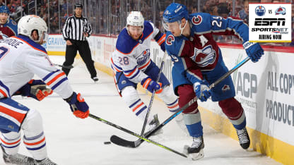 WATCH: Oilers at Avalanche