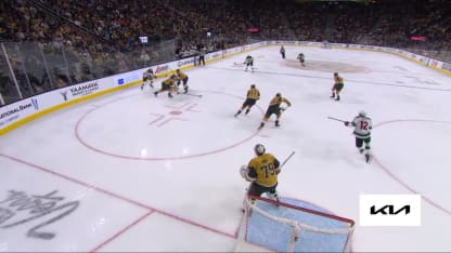 MIN@VGK: Eriksson Ek scores goal against Carter Hart