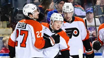 Flyers voitti Islandersin vieraissa