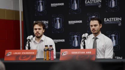 Logan Stankoven & Sebastian Aho Postgame Quotes