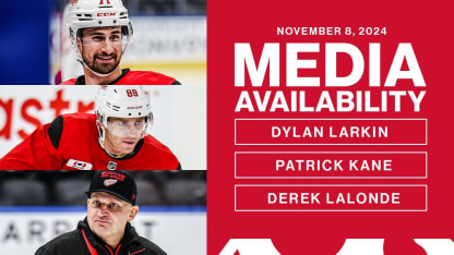 Dylan Larkin, Patrick Kane, Derek Lalonde Media