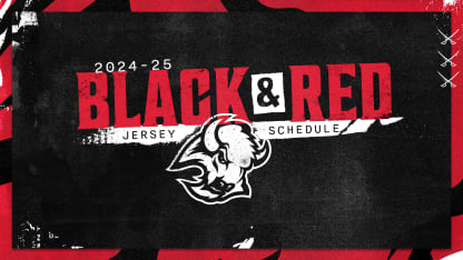  buffalo sabres reveal 2024 25 black and red third jersey schedule 