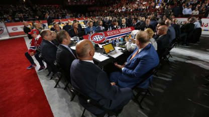 Canadiens draft table rep??chage