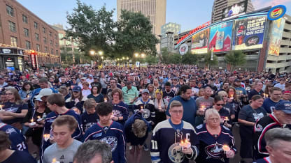 Gaudreaus vigil Columbus 6