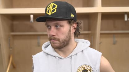 Locker Room Raw: David Pastrnak